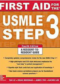 First Aid for The USMLE Step 3, 4E **