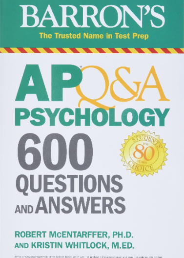 AP Q&A Psychology: 600 Questions and Answers (Barron's Test Prep)